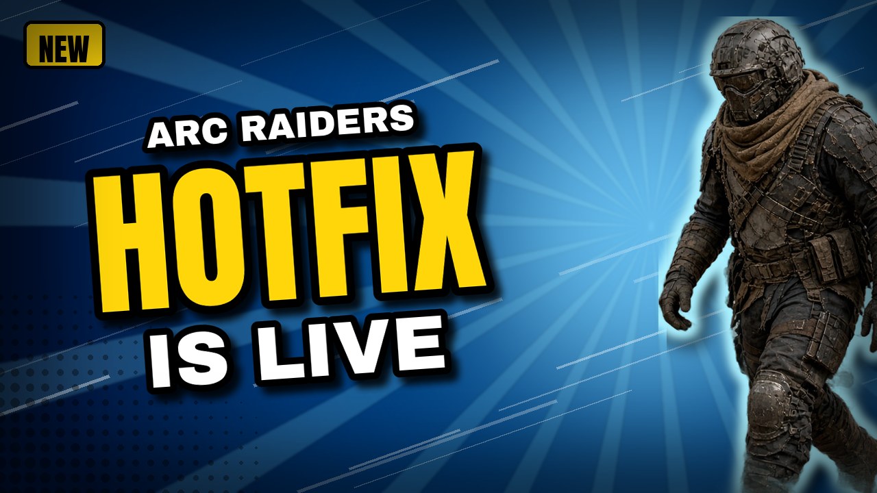 ARC Raiders Hotfix 2.0.2: Invisible Weapons and Server Crashes Fixed as Free Weekend Runs to Oct 12