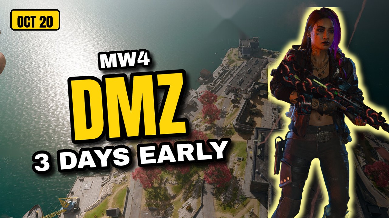 MW4 DMZ Early Access Starts October 20: Three Days Early for Digital Pre-Orders