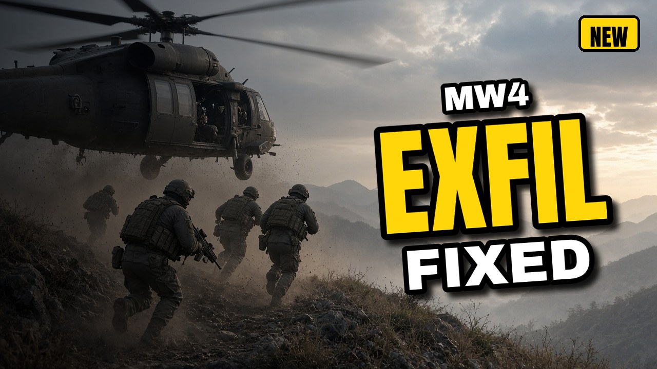 MW4 October 24 Patch: DMZ Squad MIA Bug Fixed, Exfil Heli Stops Vanishing, Hijack Spawns Improved