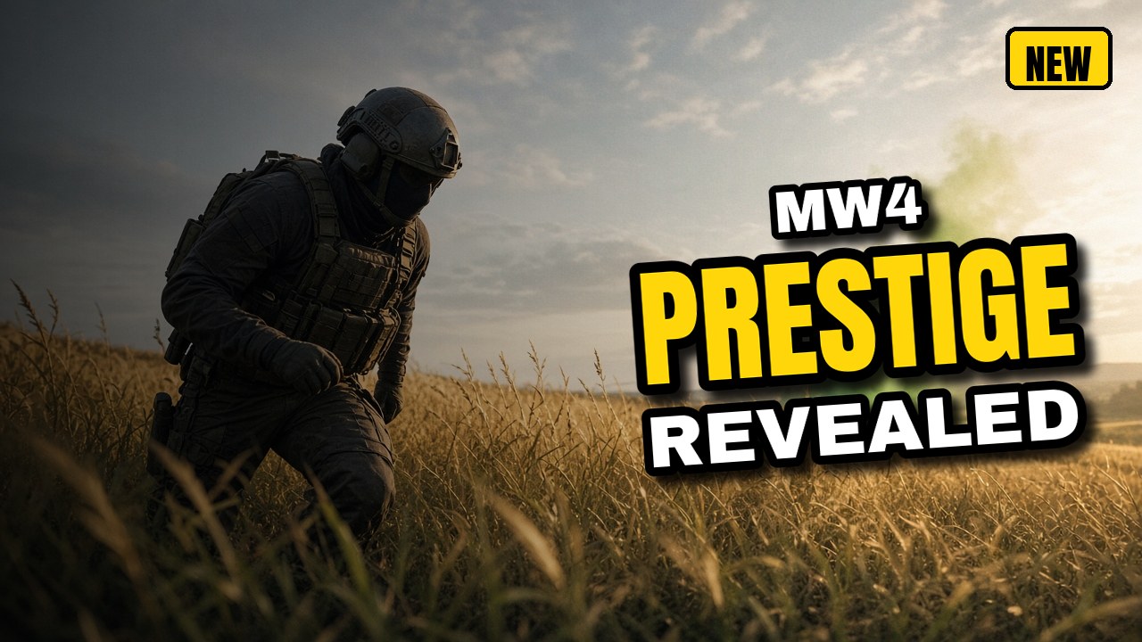 MW4 Prestige and Camo Grind Revealed: Classic vs Regular, 1,000 Master Levels, and a Head Start in DMZ Today